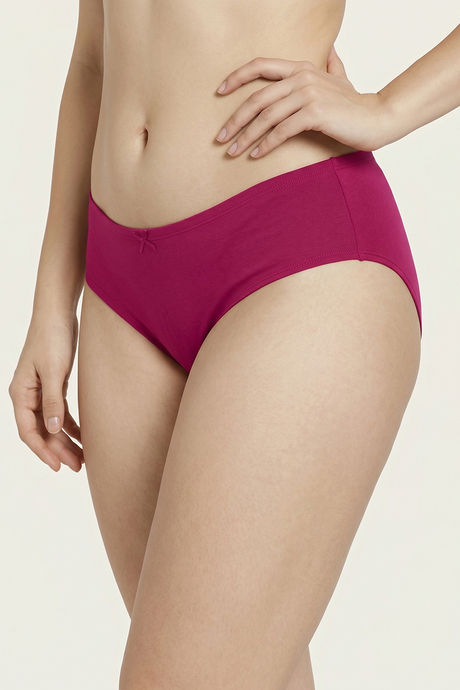 Zivame Anti-Microbial Low Rise Full Coverage Hipster Panty (Pack of 3) - Multicolor — image 12